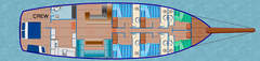 zeilboot MS Gulet 24 Metri Afbeelding 12