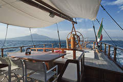 Segelboot Gulet Motor sail Mogano Bild 3