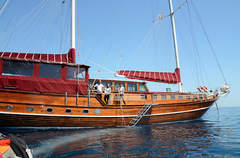 zeilboot Caicco Gulet Sund Afbeelding 3